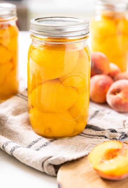 Canned Bennett Peaches. They are very easy to can. 